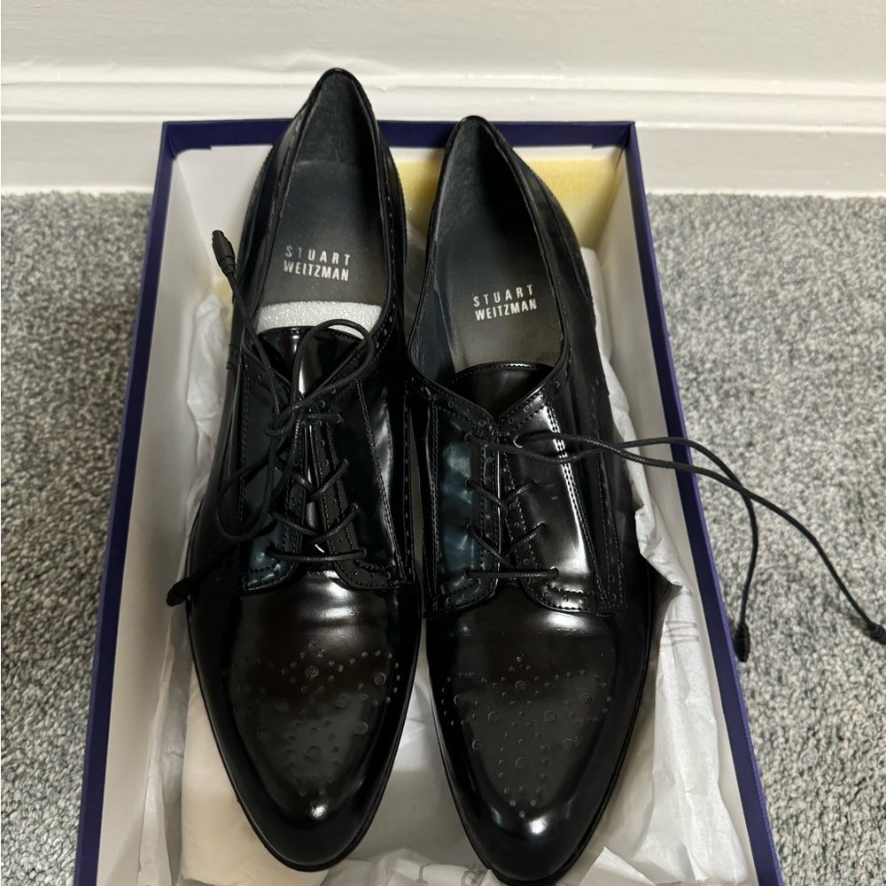 Stuart Weitzman Jet Mirror Shoes - Never Worn